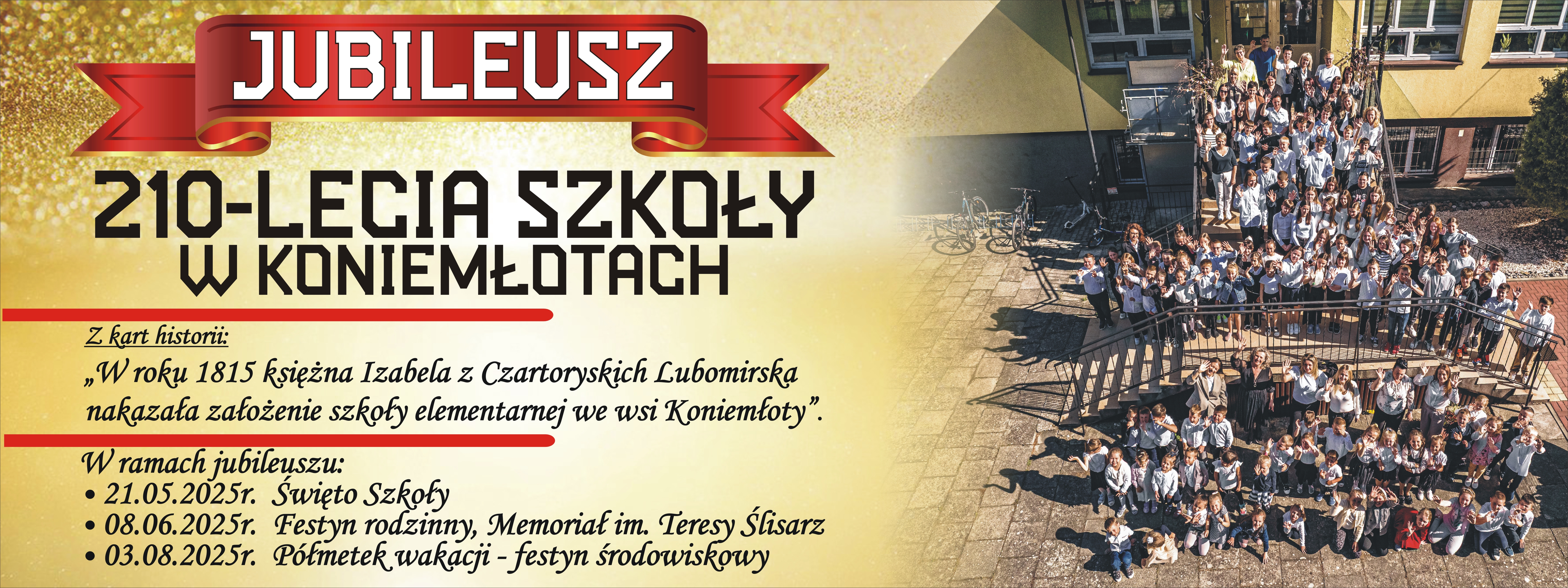 Jubileusz - plakat