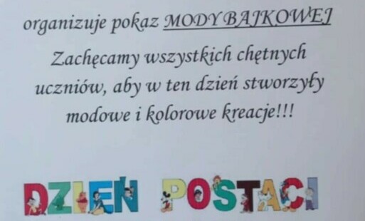 Zdjęcie do Pokaz Mody Bajkowej