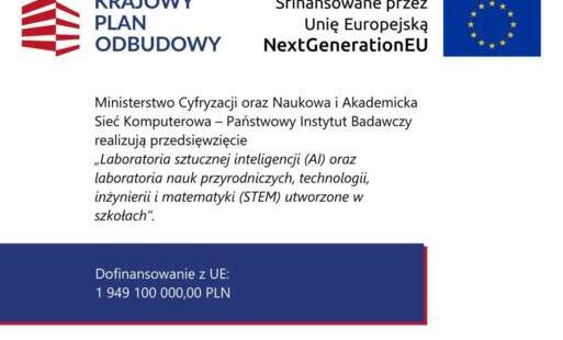 Zdjęcie do Nowoczesne laboratorium sztucznej inteligencji (AI) trafi do szkoły w Koniemłotach