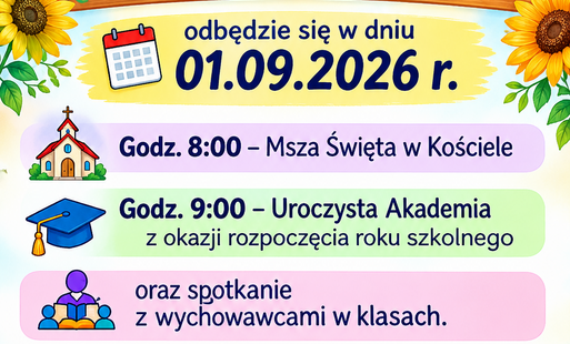 Zdjęcie do Nowy rok szkolny 2026/2027