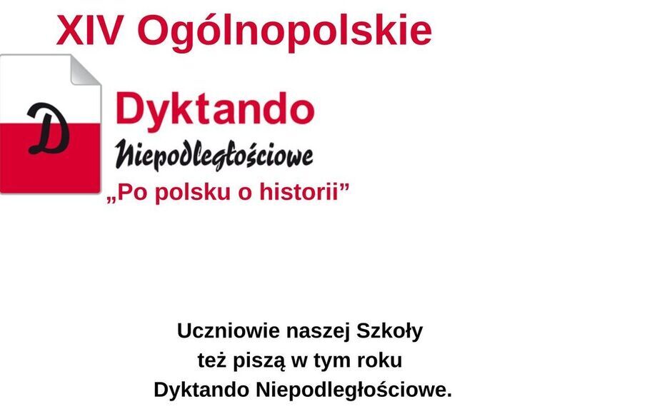 XIV Ogólnopolskie Dyktando Niepodległościowe