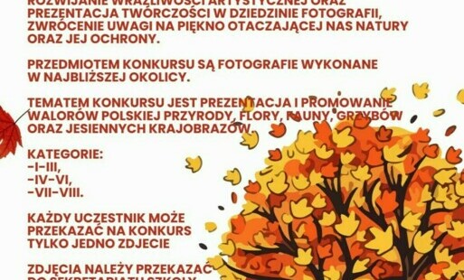 Zdjęcie do Szkolny konkurs fotograficzny